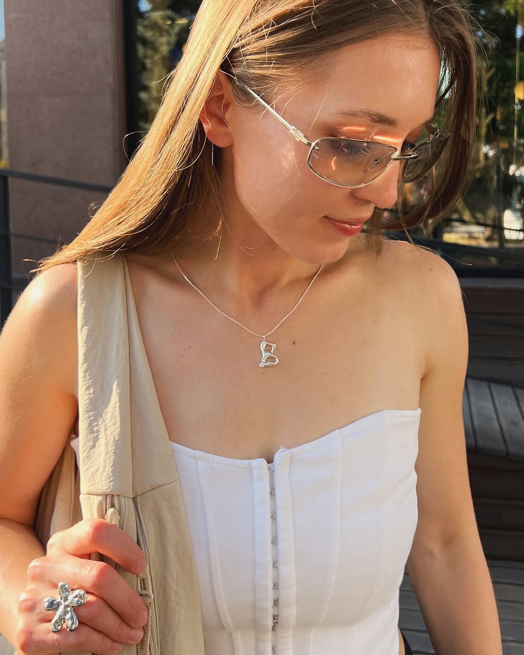 Намисто "Літера" Breath Jewelry