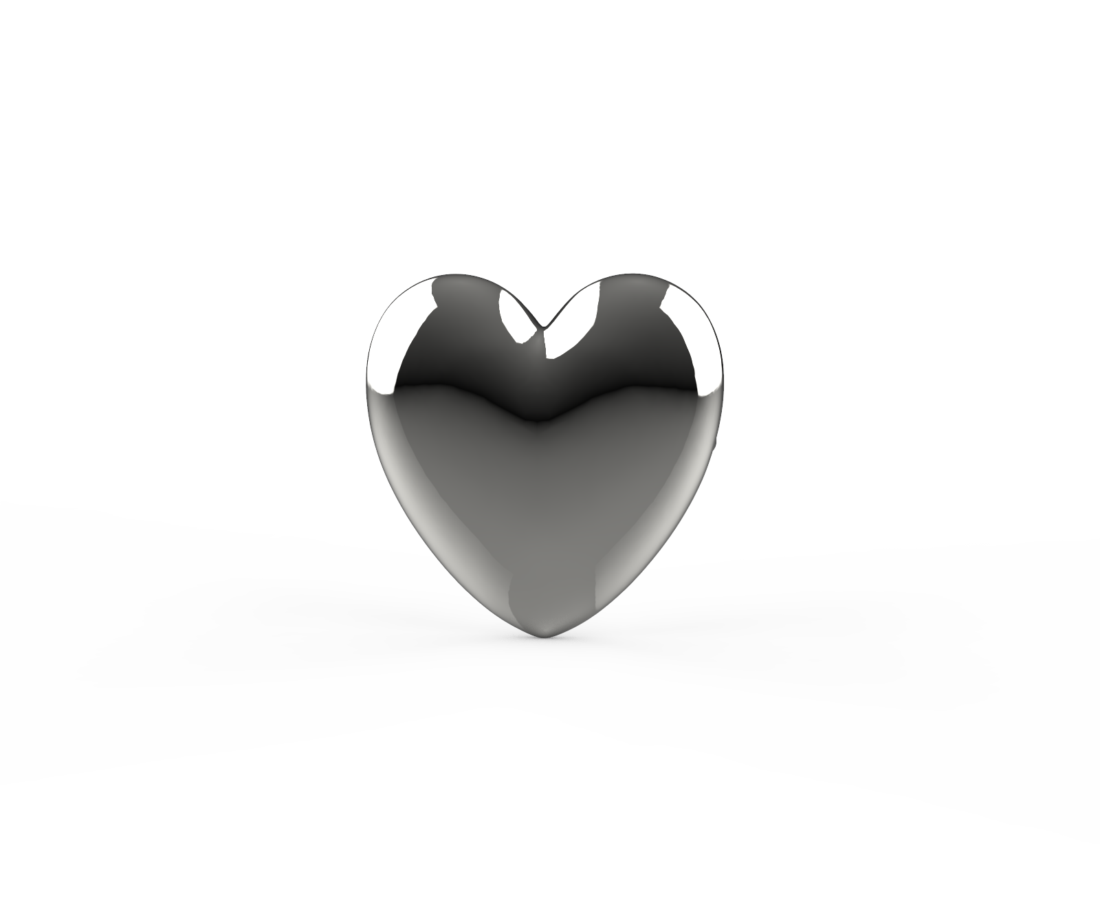 Перстень "Heart" L Black Buro