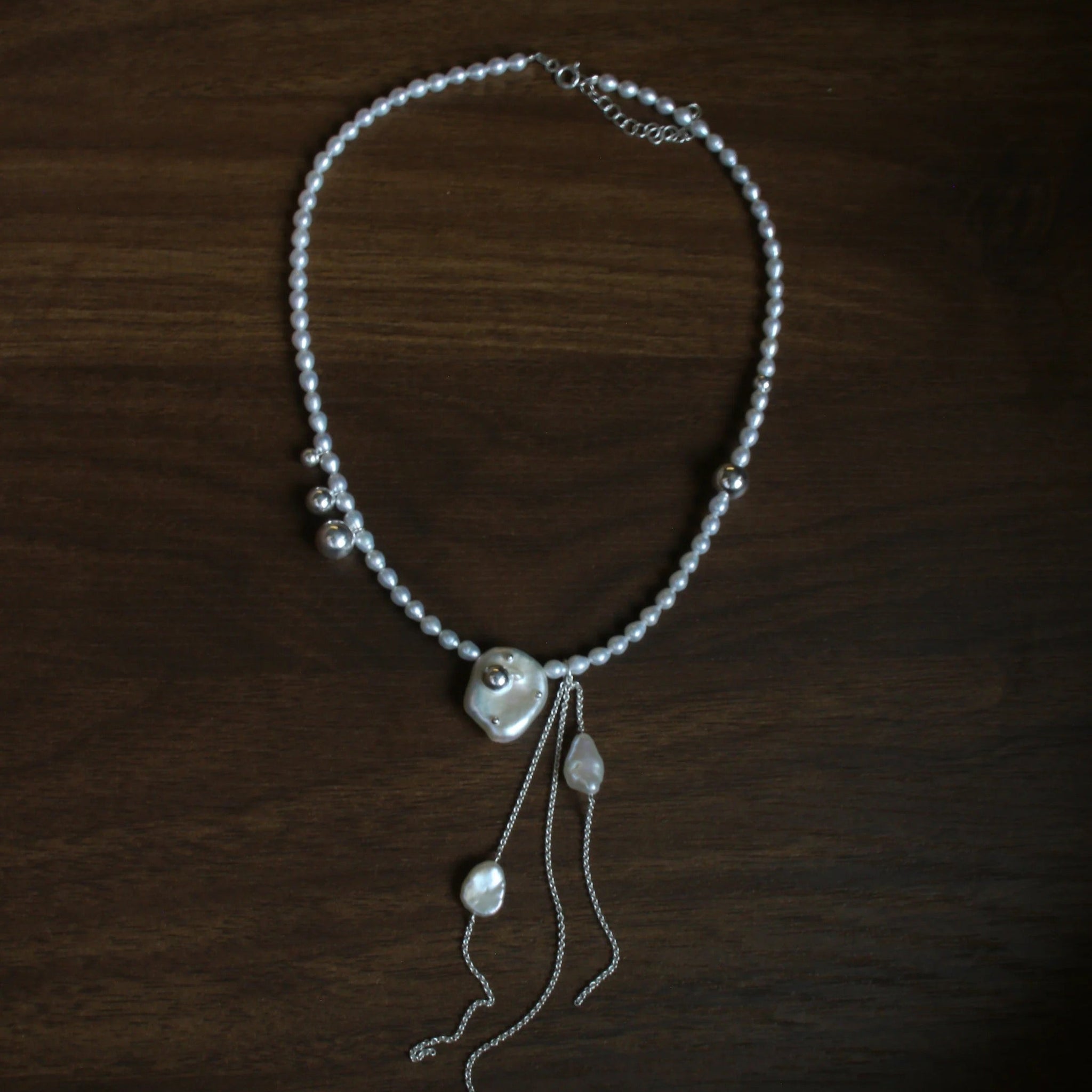 Намисто Underwater Solar Silver