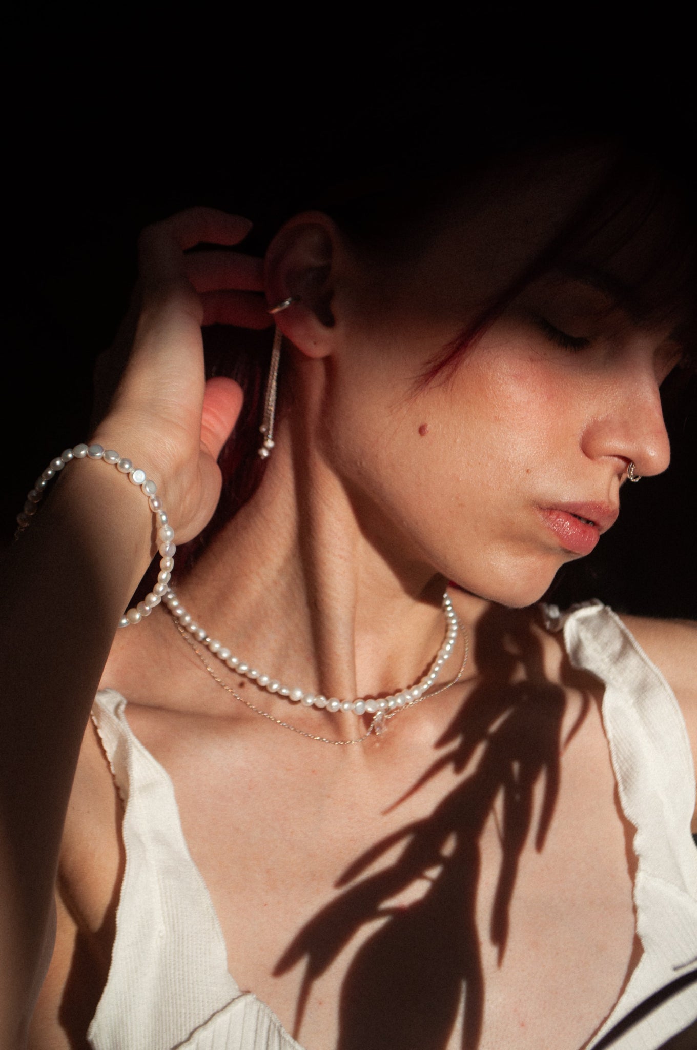 Кольє з перлин "Drop" Sensuålе