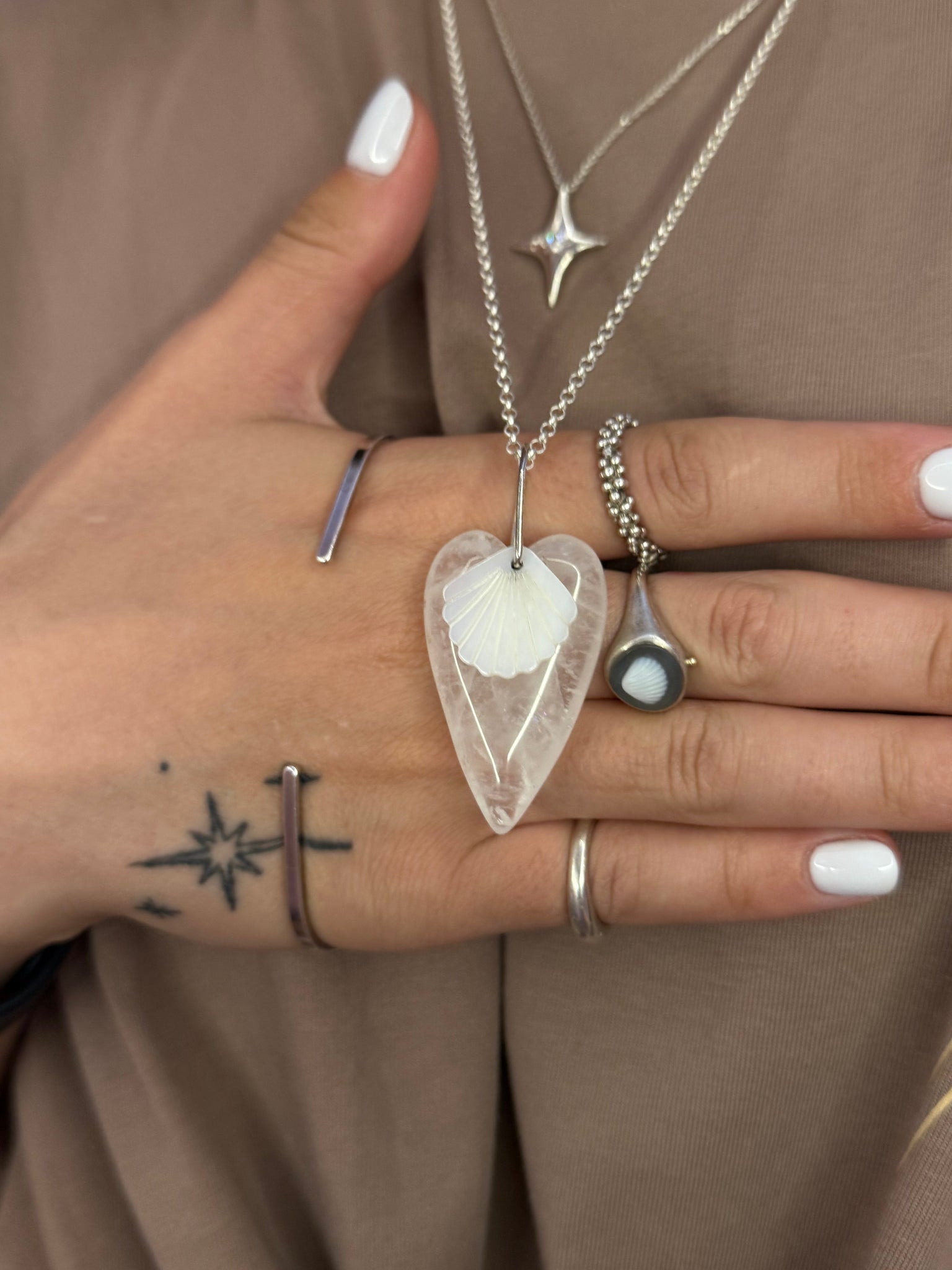 Підвіс «Heart» на ланцюжку Sensuålе