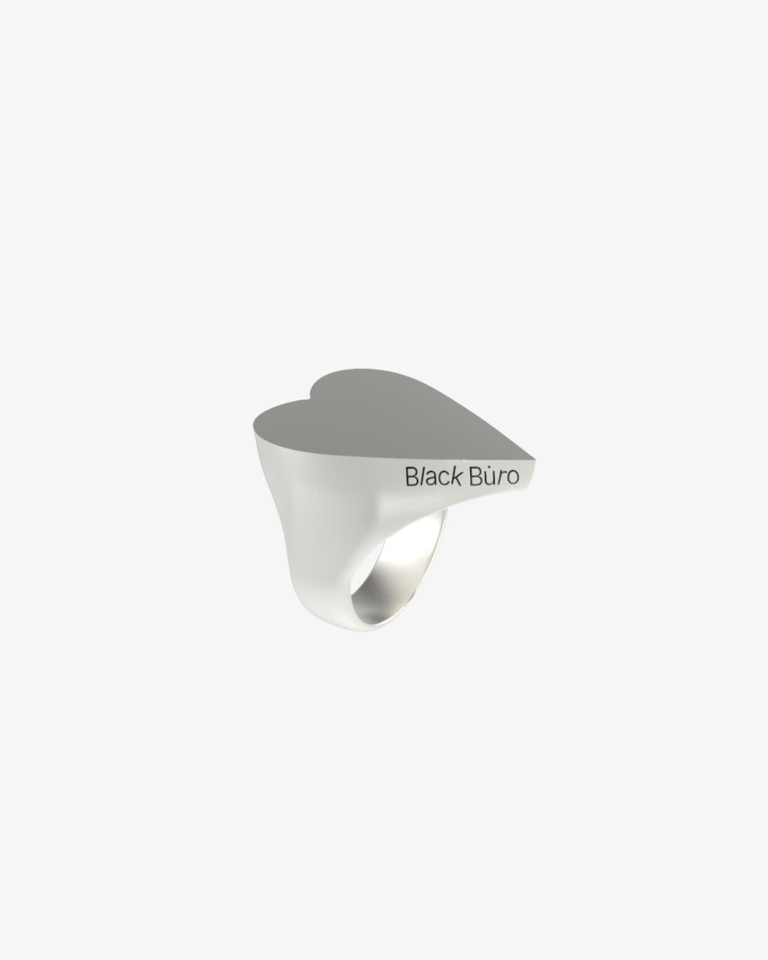 Перстень "Long Heart" Black Buro