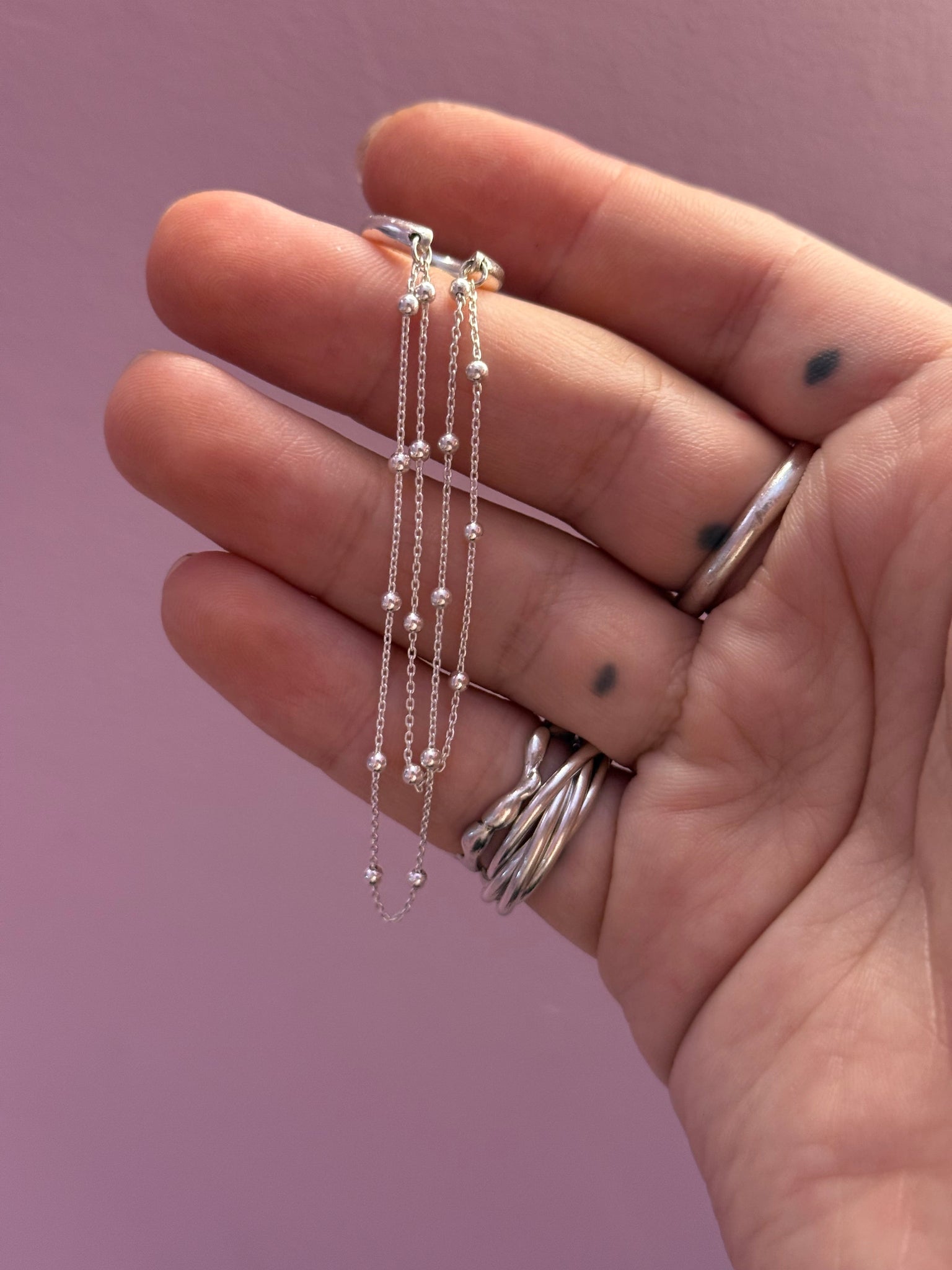 Каф з ланцюжками «Ball» VEDEKHINAK.jewelry