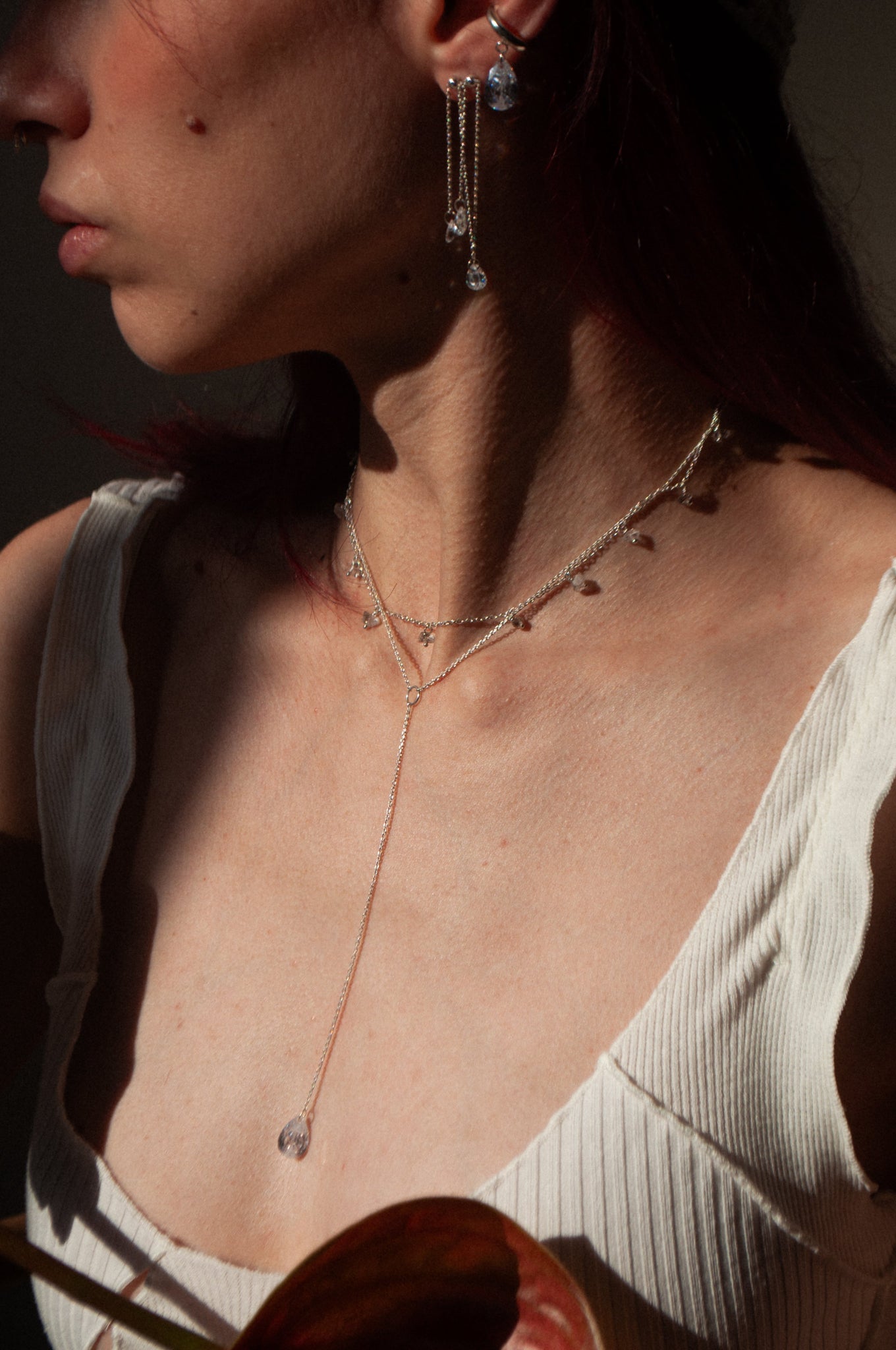 Краватка з кристалом «Drop» Sensuålе