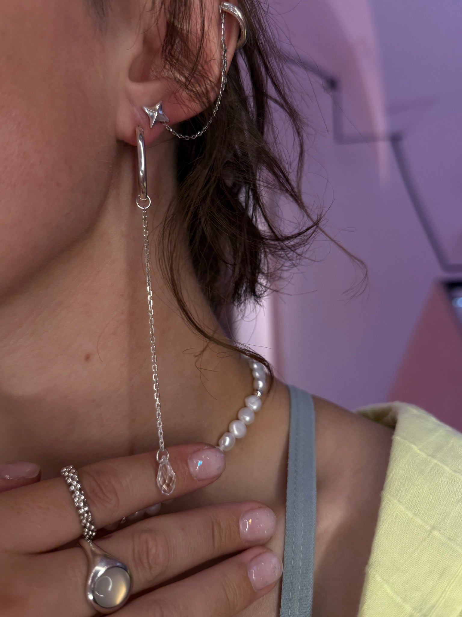 Підвіс на сережку «Crystal» Sensuålе