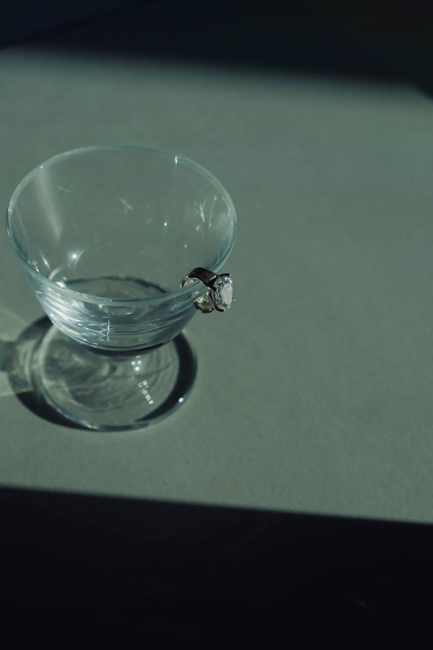Каф «Drop» з цирконом VEDEKHINAK.jewelry