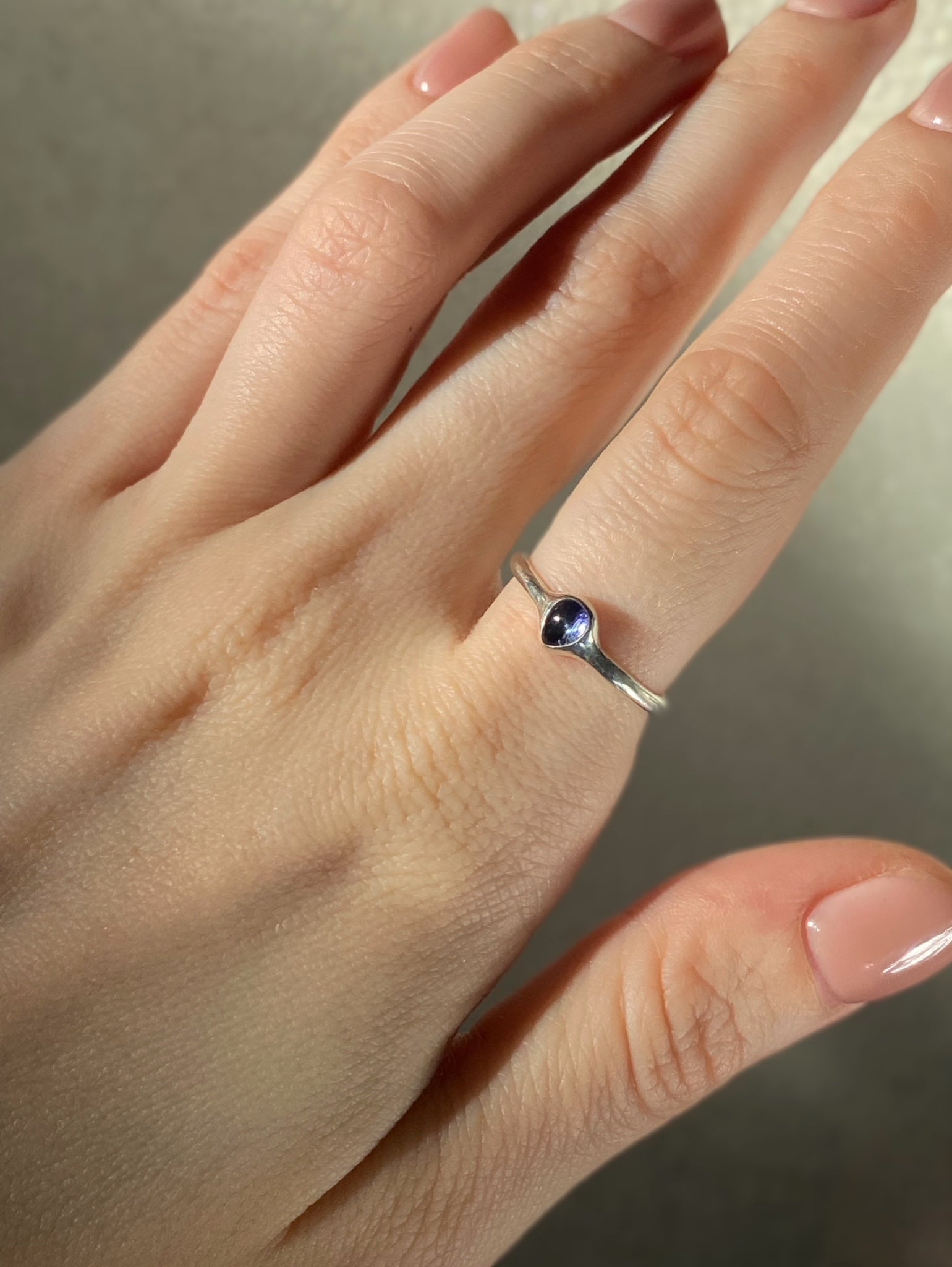 Перстень класичний  з танзанітом KAI Jewelry
