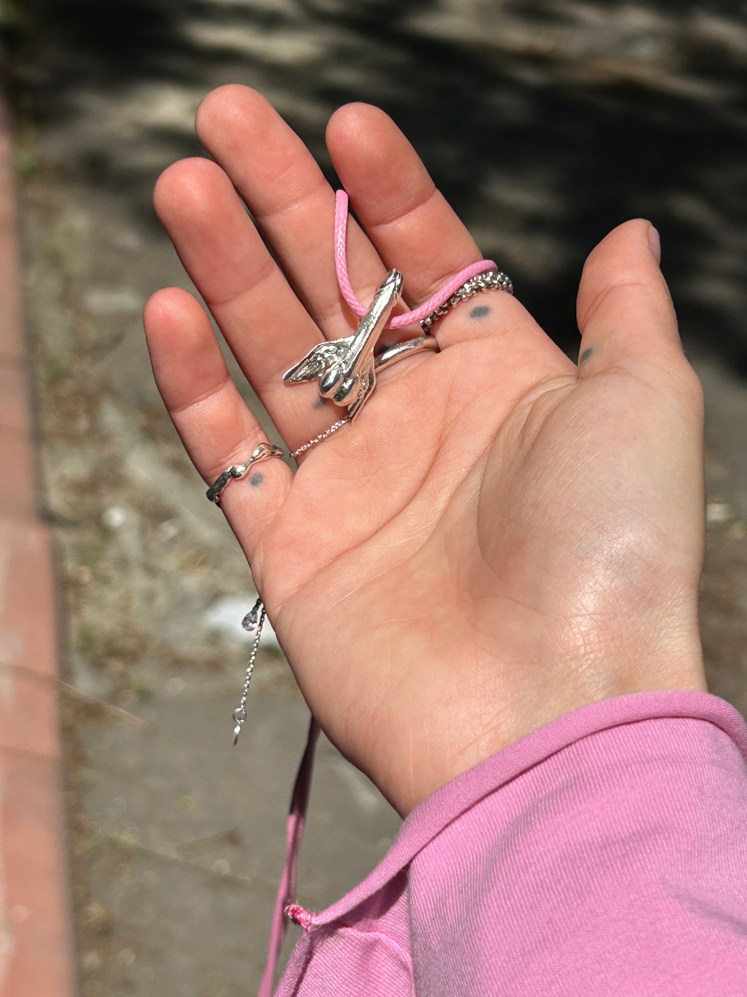 Підвіс на шнурку "Amur" Ellina Iva Jewelry