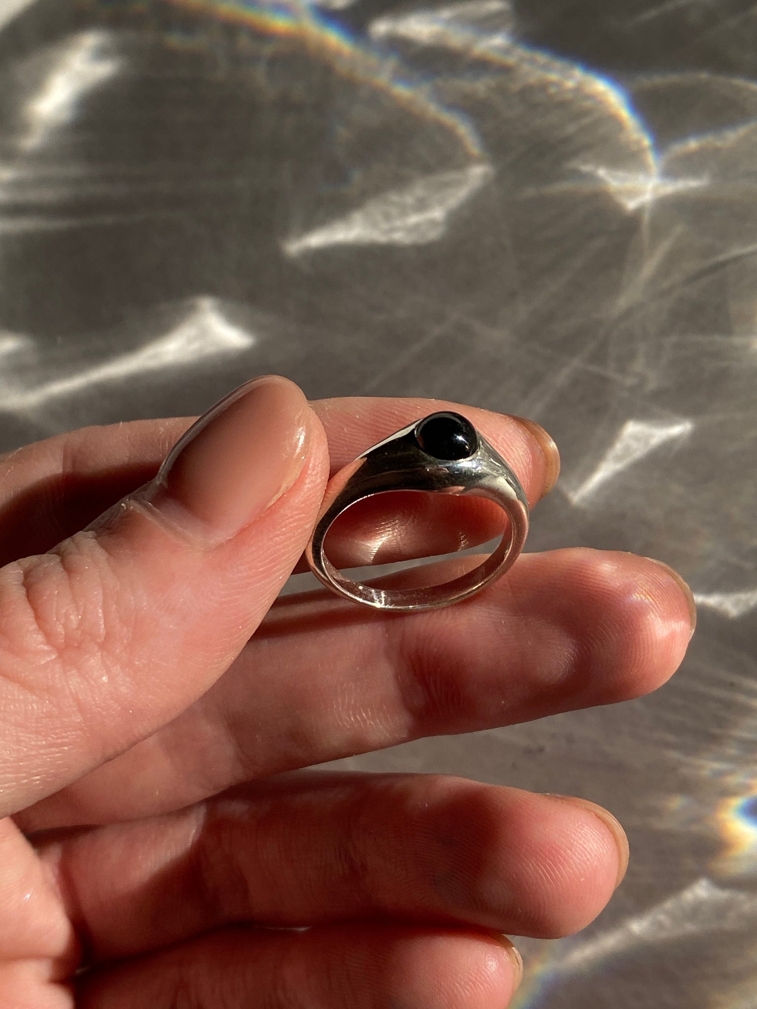 Перстень Око чорна шпінель KAI Jewelry