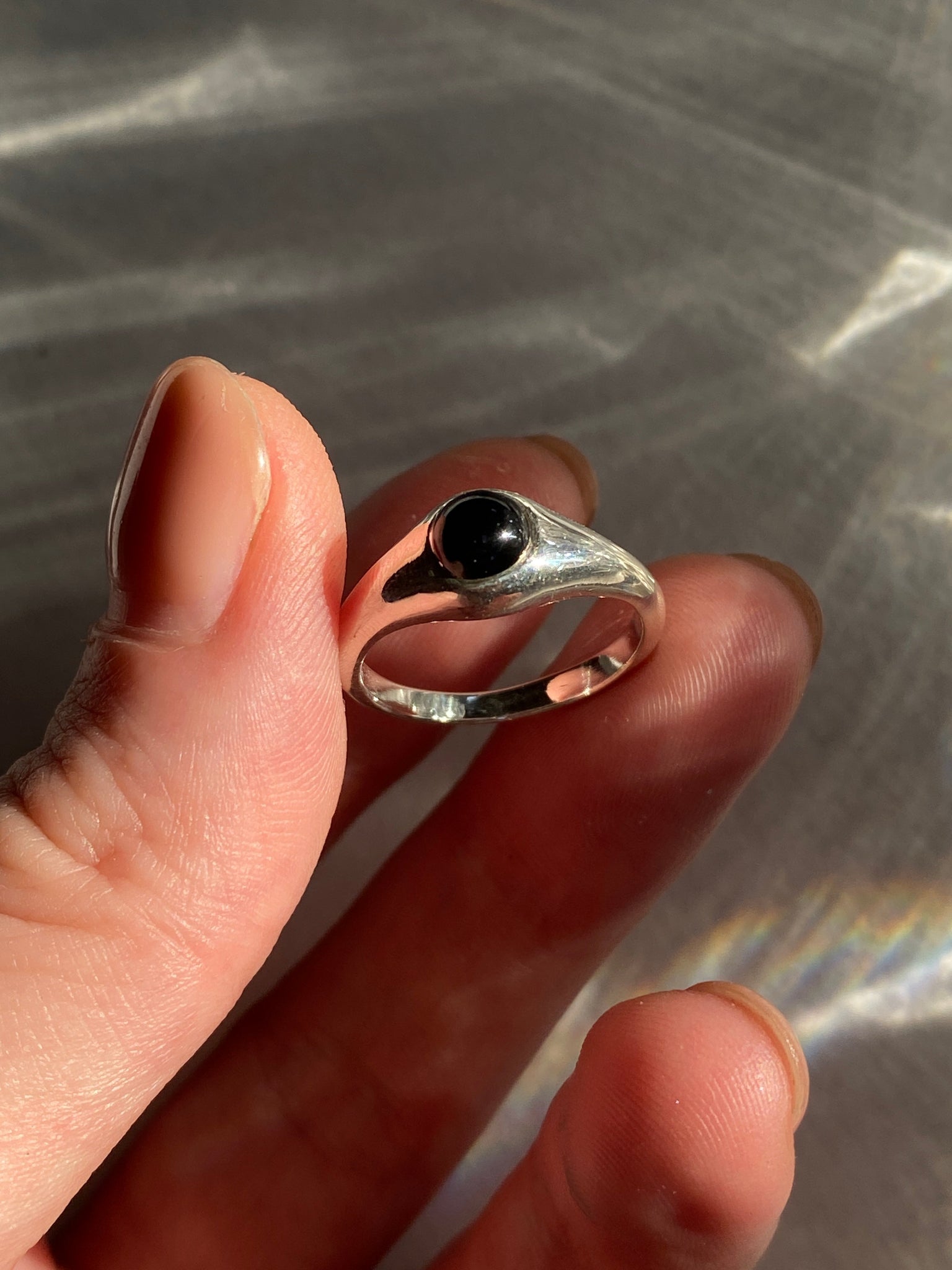 Перстень Око чорна шпінель KAI Jewelry
