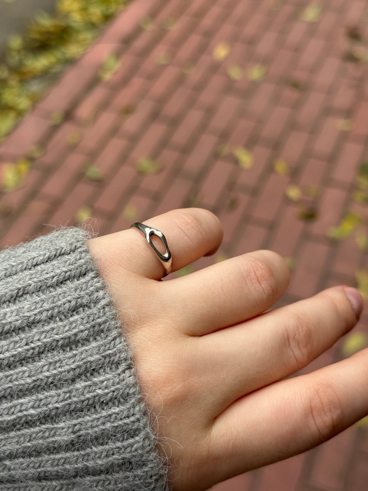 Каблучка «Amorf Branch» mini Galitsky