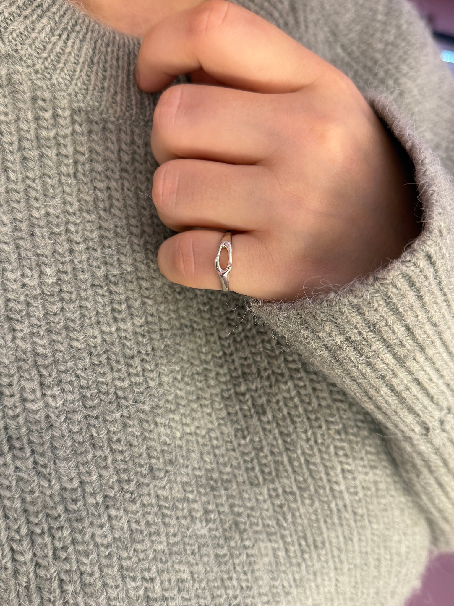 Каблучка «Amorf Branch» mini Galitsky