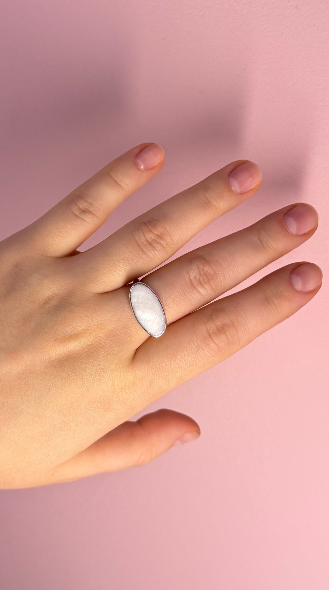 Каблучка з перламутром Kraplya jewelry