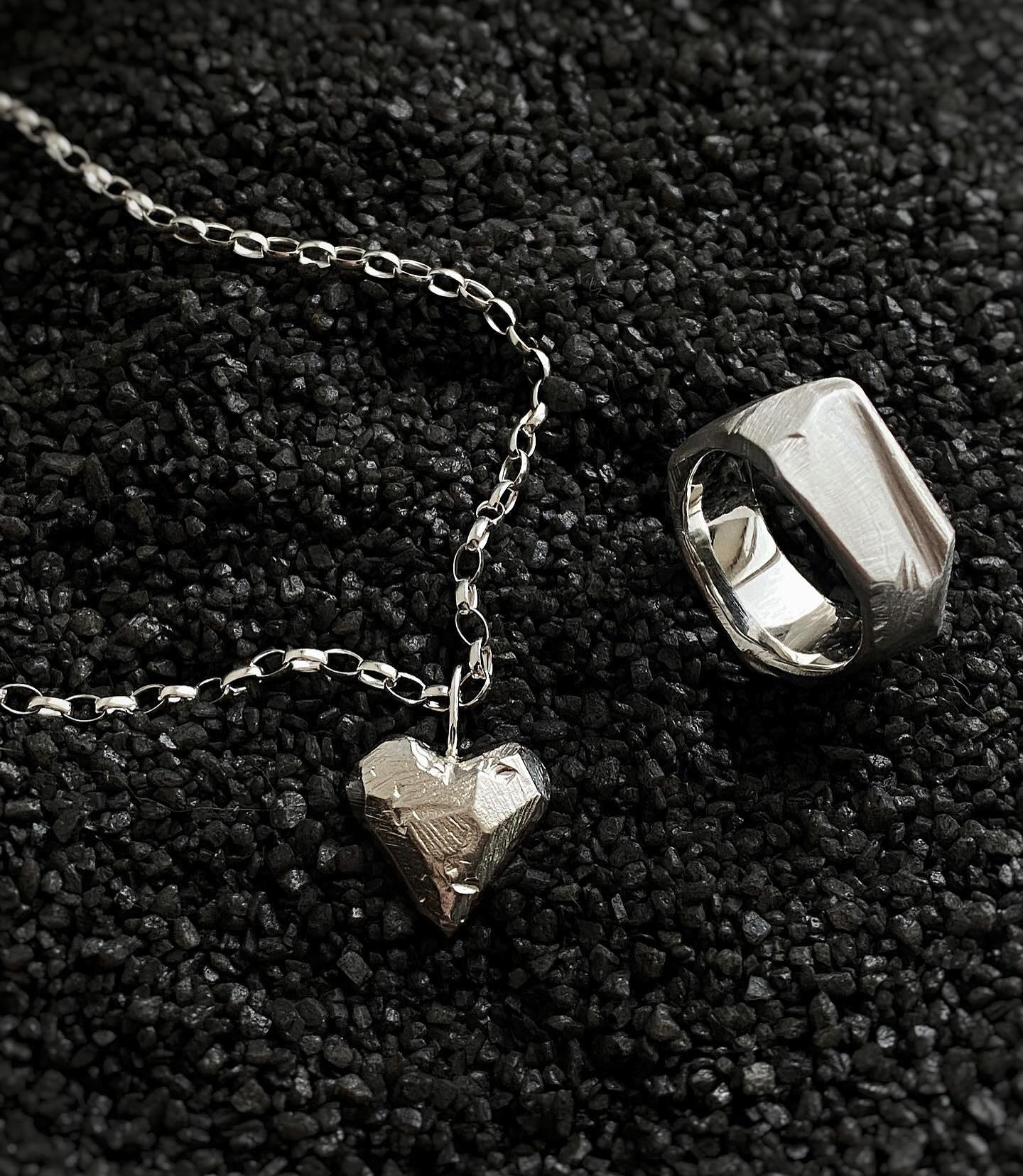 Кольє stone heart Breath Jewelry