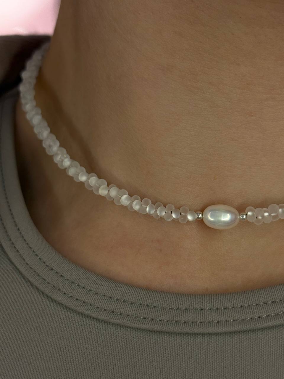 Чокер "White Drops" Sensuålе
