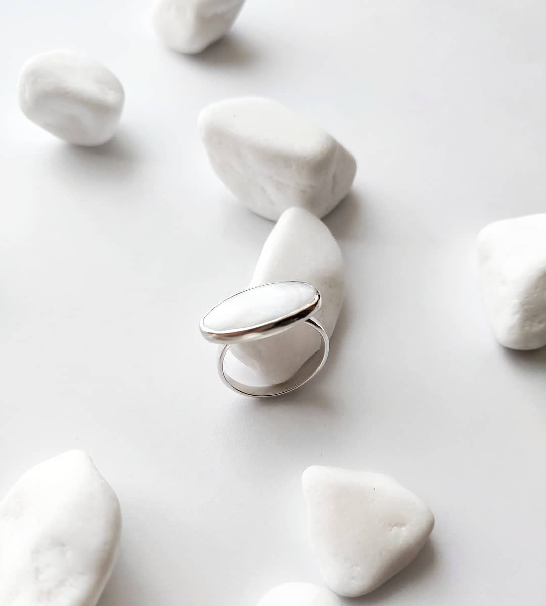 Каблучка з перламутром Kraplya jewelry