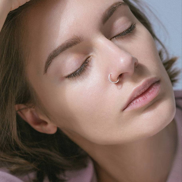 Сережка - обманка на крило носа (Каф) Galitsky